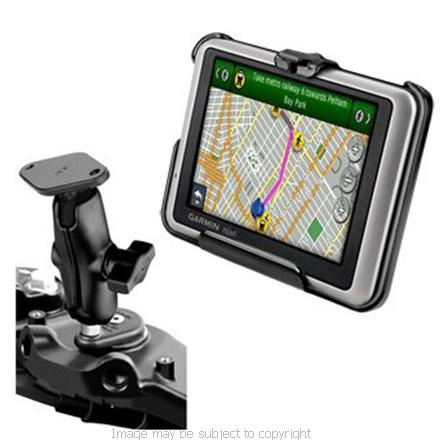 RAM FORK STEM MOUNT for the GARMIN NUVI 1200 1210 1240 1250 1260t RAM-B-176-GA33 (SKU 5775)