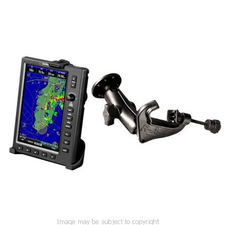 RAM Cradle &amp; Yoke Clamp Mount for the Garmin GPSMAP 695 - GPSMAP 696 RAM-B-121-202-GA37u (sku 7275)