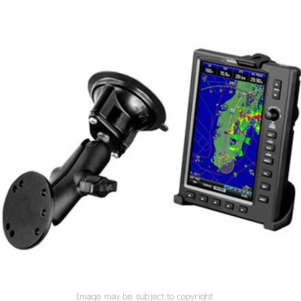 RAM Cradle &amp; Twist - Lock Suction Cup Mount for the Garmin GPSMAP 695 - GPSMAP 696 RAM-B-166-202-GA37u (sku 7276)