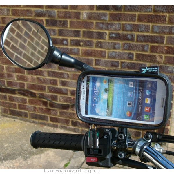 Waterproof Galaxy S4 GT-i9500 Scooter Mirror Mount (sku 16787)