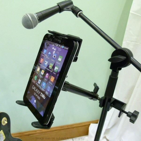 Metal Samsung Galaxy Tab GT-P1000 Music - Microphone Stand Mount (sku 14319) - BuyBits Ltd UK