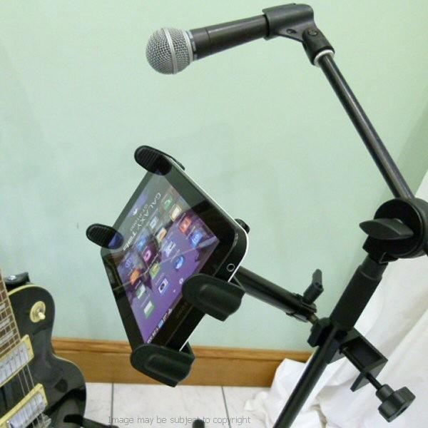 Metal Samsung Galaxy Tab GT-P1000 Music - Microphone Stand Mount (sku 14319) - BuyBits Ltd UK