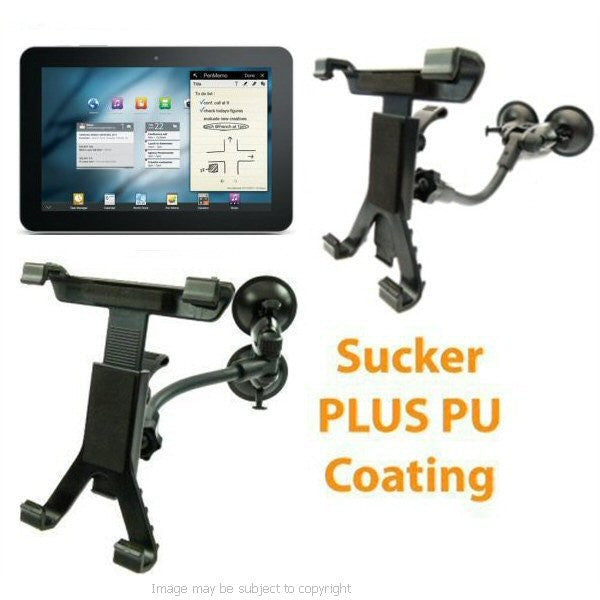 Ultimate Addons Dual Sucker PLUS Suction Cup Windscreen Mount for the Samsung Galaxy Tab 8.9 Tablet PC (sku 10583)
