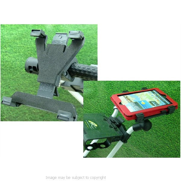 Adjustable Quick Fix Tablet PC Golf Trolley Mount (sku 16496)