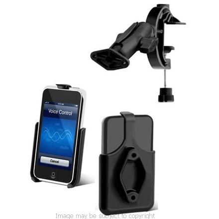 APPLE iPHONE 4 Golf Cart or Trolley Clamp RAP-B-121B-AP9 (SKU 7591)