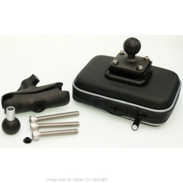 5inch Screen Waterproof GPS SatNav Motorcycle M8 Extended Handlebar Mount (sku 14298)