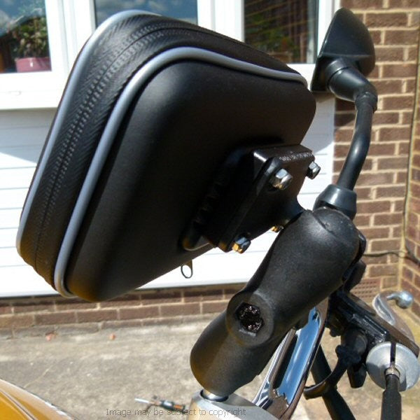 5inch Screen Waterproof GPS SatNav Motorcycle M8 Extended Handlebar Mount (sku 14298)