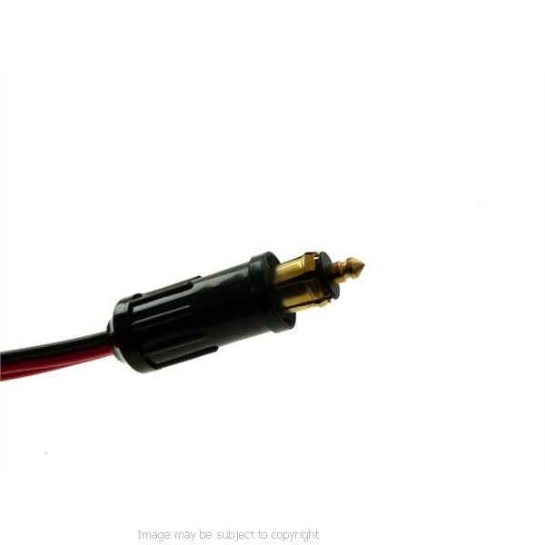25cm Hella Type Plug to Twin Standard Socket Adaptor 12V - 24V (sku 8803)
