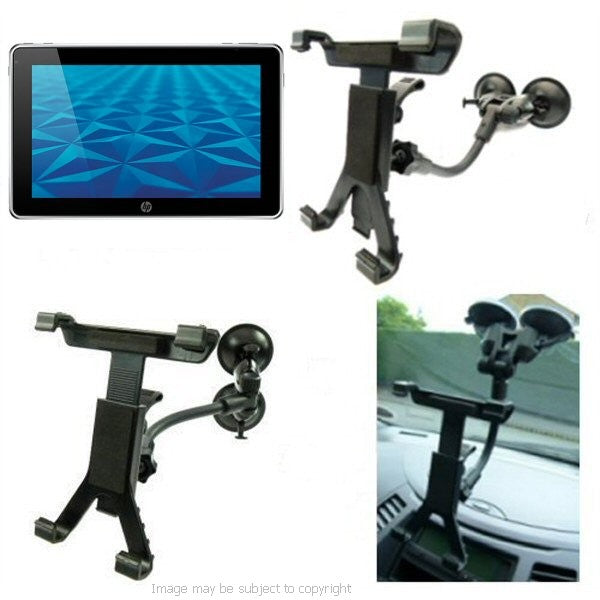 Ultimate Addons Dual Suction Cup Windscreen Mount for the HP Slate 500 Tablet PC (sku 10392)