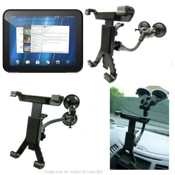 Ultimate Addons Dual Suction Cup Windscreen Mount for the HP TouchPad (sku 10388)
