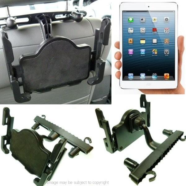 Deluxe Car Headrest Mount for Apple iPad Mini 2019 (sku 50562) - BuyBits Ltd UK