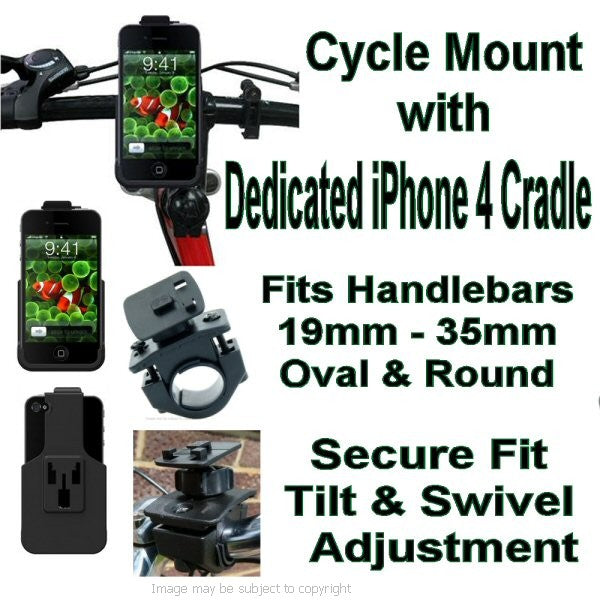 PRO Bike Mount for Apple iPhone 4S (sku 13408)