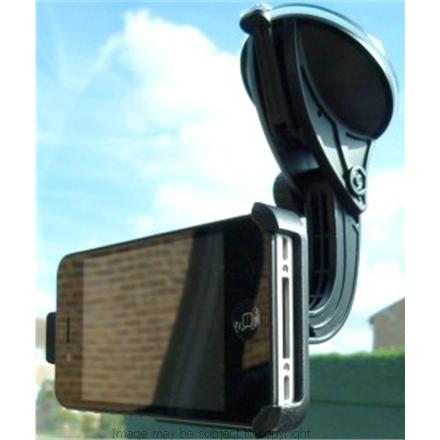Ultimate Addons Rigid Windscreen Suction Cup Mount with Dedicated Apple iPhone 4 Holder (sku 7629-12)