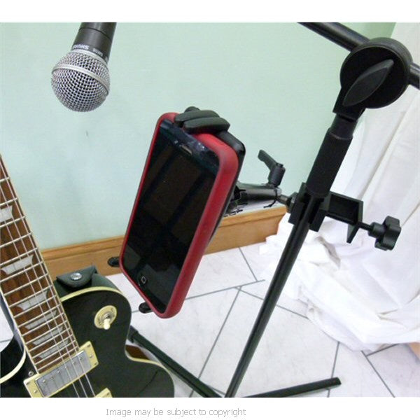 Metal iPhone 4S Music - Microphone Stand Mount (sku 14322)