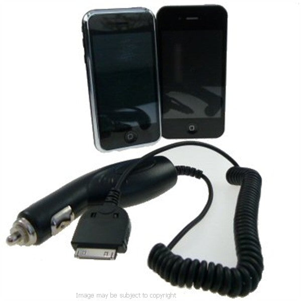 Apple iPhone 4 - 4S Cigarette Lighter Car Charger (sku 14844)