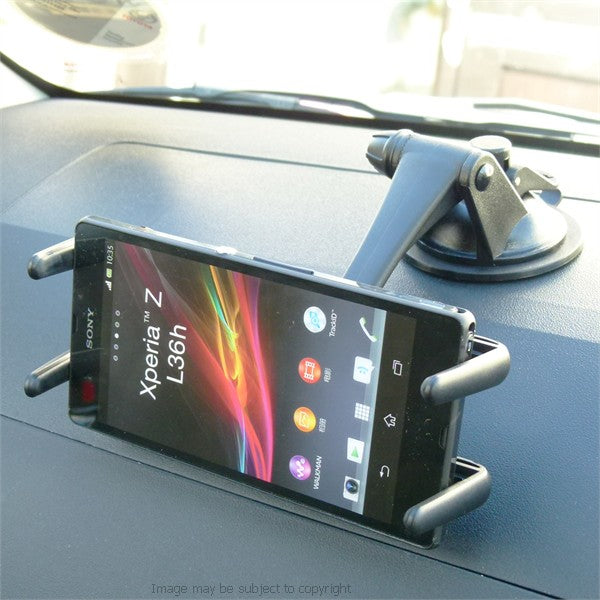 SM679 Slim-Grip Ultra Deluxe Mini Multisurface Sony Xperia Z L36h Suction Mount (sku 19171)