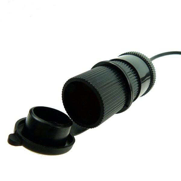 Waterproof Fused 12V Car Cigarette Lighter Socket Charger Outlet (sku 12249)