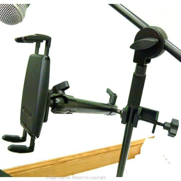Metal Galaxy Note Music - Microphone Stand Mount (sku 14323) - BuyBits Ltd UK