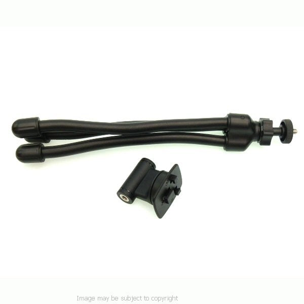 30cm Flexible Camera - Video Tripod Mount with 3 Prong Adapter (sku 14825)