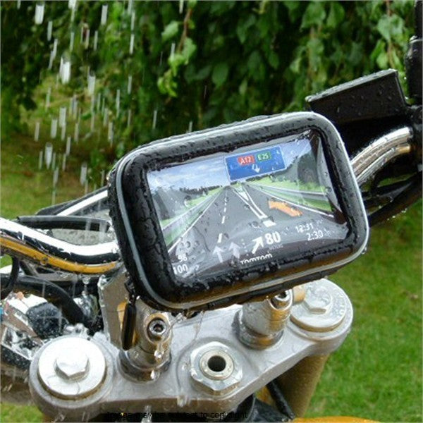 Waterproof Garmin Nuvi 1490 Motorcycle M8 Handlebar Mount (sku 14131)