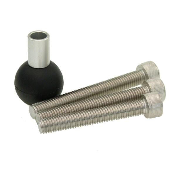 Waterproof Hardwire Powered M8 Top Clamp Motorcycle Phone Mount for iPhone 5C (sku 19266)