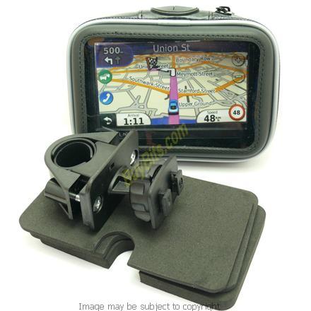Golf Trolley - Cart Mount &amp; All Weather Waterproof Phone - GPS Case (sku 7571)