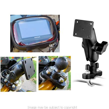 IPX7 Waterproof RAM - So Easy Rider Motorcycle Bike Handlebar Mount for TomTom GPS SatNav Systems (SKU 7627)
