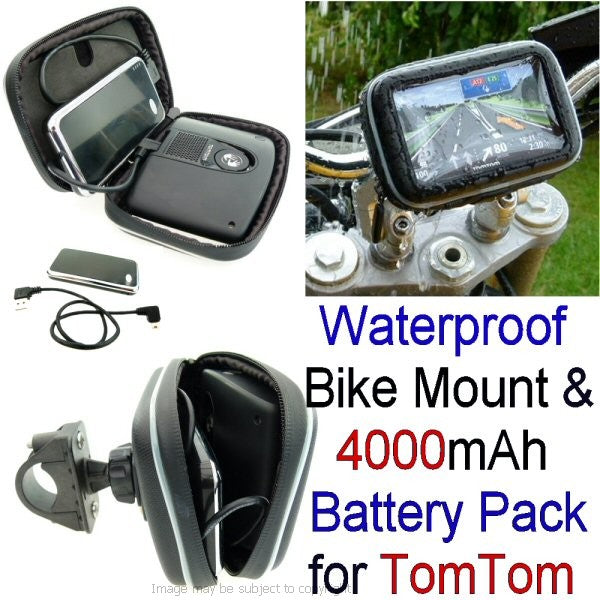 High Powered TomTom SatNav Bike Mount (SKU 12163)