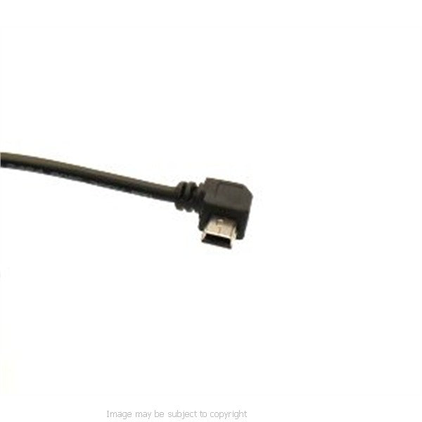 Angled Mini USB Direct to Battery Hard Wire Motorcycle Charging Cable (SKU 98051-10)