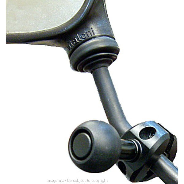 Ultimate Addons Scooter Mirror Mount - 1inch - 25mm Ball Head (sku 14946)