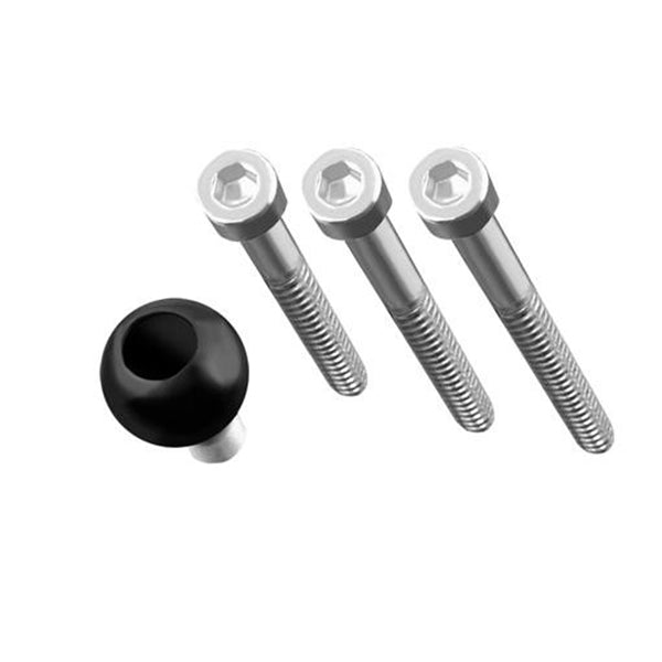 GENUINE RAM MOUNT with LONG 5 1-4inch ARM &amp; DIAMOND BASE for MOTORCYCLE HANDLEBAR CLAMPS (SKU 6014)