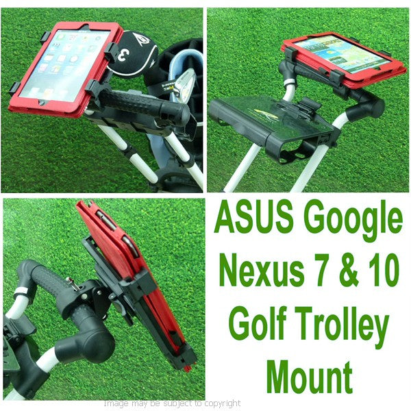Adjustable Quick Fix ASUS Google Nexus 7 Golf Trolley Mount (sku 16497)