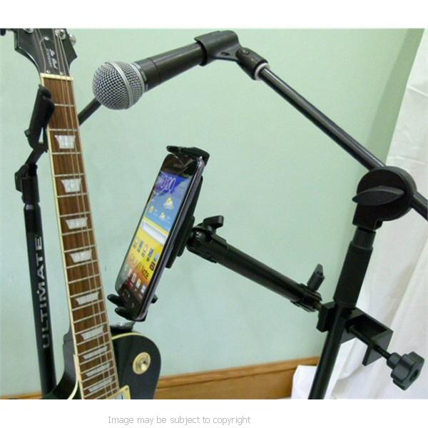Metal Galaxy Note Music - Microphone Stand Mount (sku 14323) - BuyBits Ltd UK