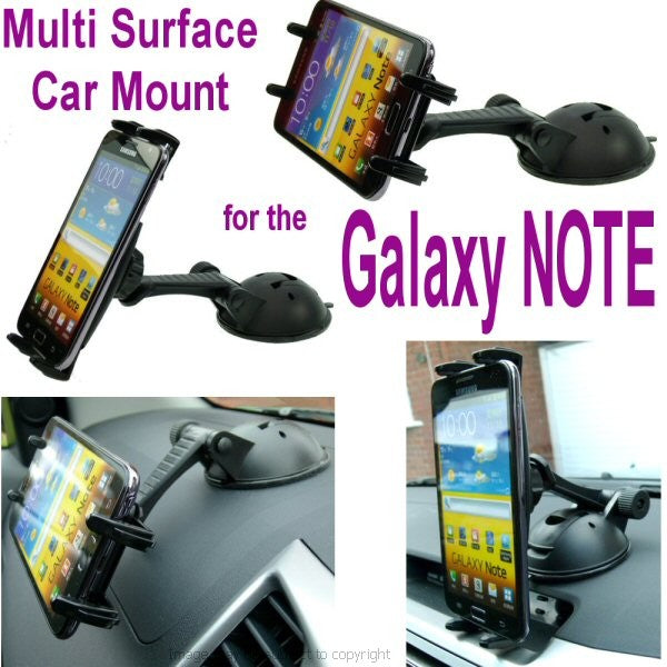 Arkon Slim Grip Galaxy Note Car Mount (sku 14239)