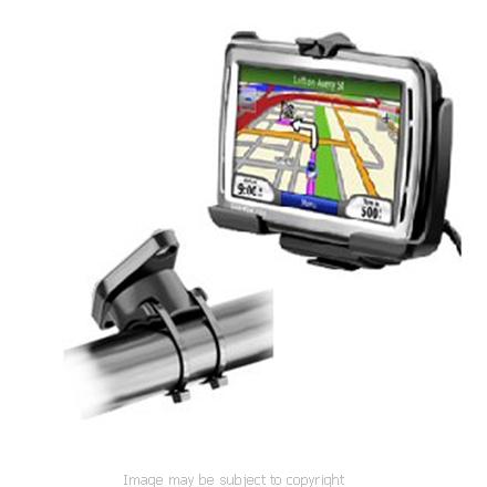 RAM EZ-ON - EZ-OFF HANDLE BAR MOUNT with HOLDER for the GARMIN NUVI 800 series RAP-274-1-GA30U (SKU 5738)
