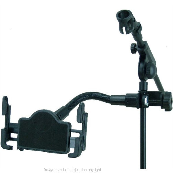 Deluxe 12inch Flexible Music - Mic Stand Tablet Mount for the Bush Argos 7inch MyTablet  (sku 18161)