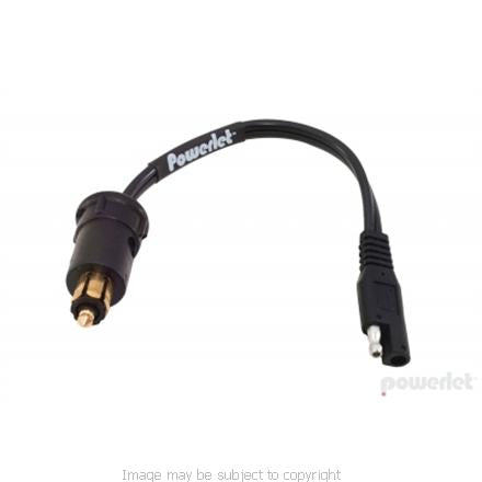 Powerlet PPC-008-06 Basic Plug to SAE Connector 6inch cable - Garage Duty (sku 8158)