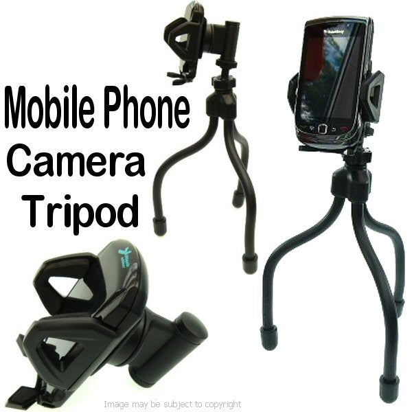Flexible Phone Camera Tripod (sku 14826)