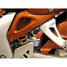 POWERLET POWER SOCKET - SPORTBIKE REAR SET KIT - BLACK ANODIZED PKT-041-B (SKU 3497)