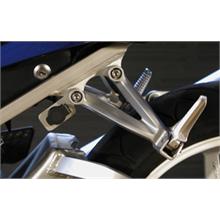 POWERLET POWER SOCKET - SPORTBIKE REAR SET KIT - BLACK ANODIZED PKT-041-B (SKU 3497)