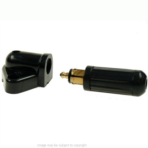 12V - 24V Hella Type DIN power Plug &amp; Surface Mount Socket (sku 8817)