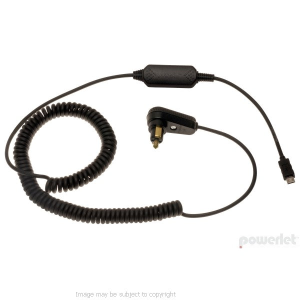 Powerlet PPC-027 36inch Micro USB Charging Cable with Standard Powerlet Socket Motorcycle (sku 8668)