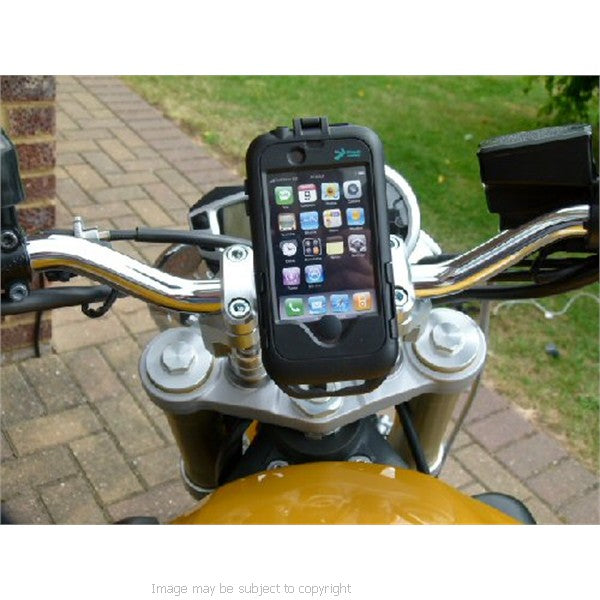 PRO Apple iPhone 4S Motorcycle Bike Mount with Waterproof Tough Case (sku 13379)
