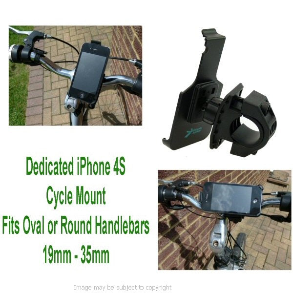 PRO Cycle Bicycle Bike Mount with iPhone 4S Dedicated Cradle (sku 13407)