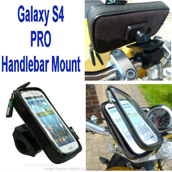 Waterproof Galaxy S4 GT-i9500 Motorcycle Bike PRO Mount (sku 16794)