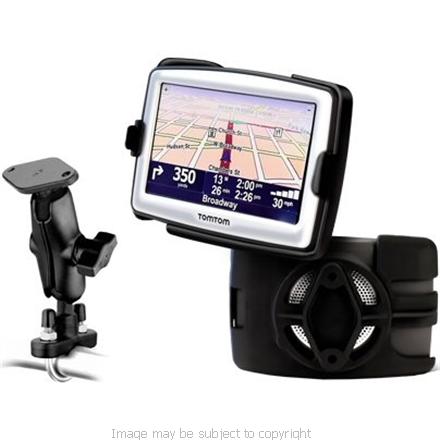 RAM Standard 3inch arm HANDLEBAR - RAIL MOUNT with Cradle for the TOMTOM XL IQ Routes - Live - Classic - 22 series RAM-B-149Z-TO8u (SKU 7195)