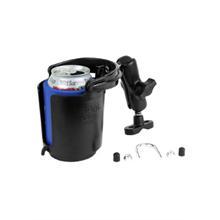 RAM DRINK CUP HOLDER MOUNT WITH U-BOLT BASE RAM-B-132R (SKU 3705)
