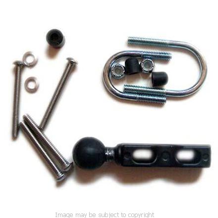 RAM MOTORCYCLE BRAKE or CLUTCH U-BOLT COMBO BRACKET RAM-B-309-7 (SKU 3604)