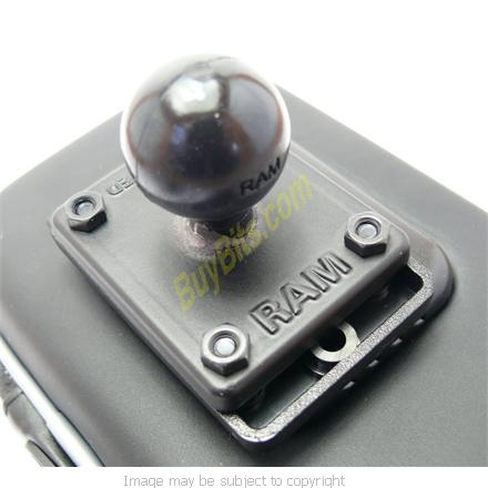 RAM Bike Handlebar Mount RAM-B-149z with ARKON Waterproof Case for the Garmin nuLink! 2320 (SKU 11111)