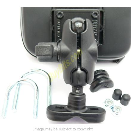 RAM Bike Handlebar Mount RAM-B-149z with ARKON Waterproof Case for the Garmin nuLink! 2390 (SKU 11110)